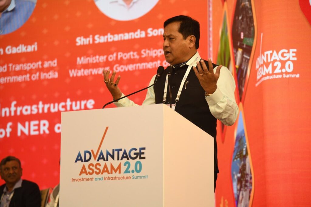 এডভাণ্টেজ আছামত কি ঘোষণা কৰিলে কেন্দ্ৰীয় মন্ত্ৰী সৰ্বানন্দ সোণোৱালে ?