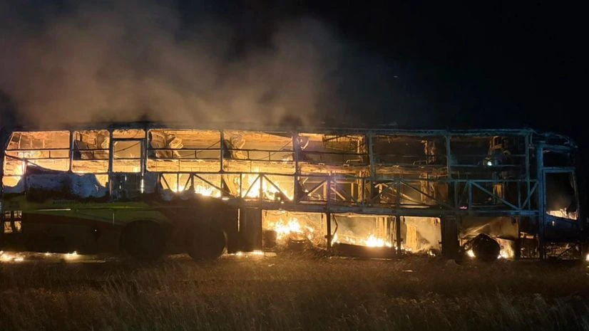 Kurnool bus accident: At least 20 passengers die in fierce Hyderabad-Bengaluru fire.