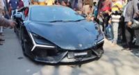 Kanpur Lamborghini Crash: FIR First Filed Against Unknown Driver, Later Linked to Businessman’s Son