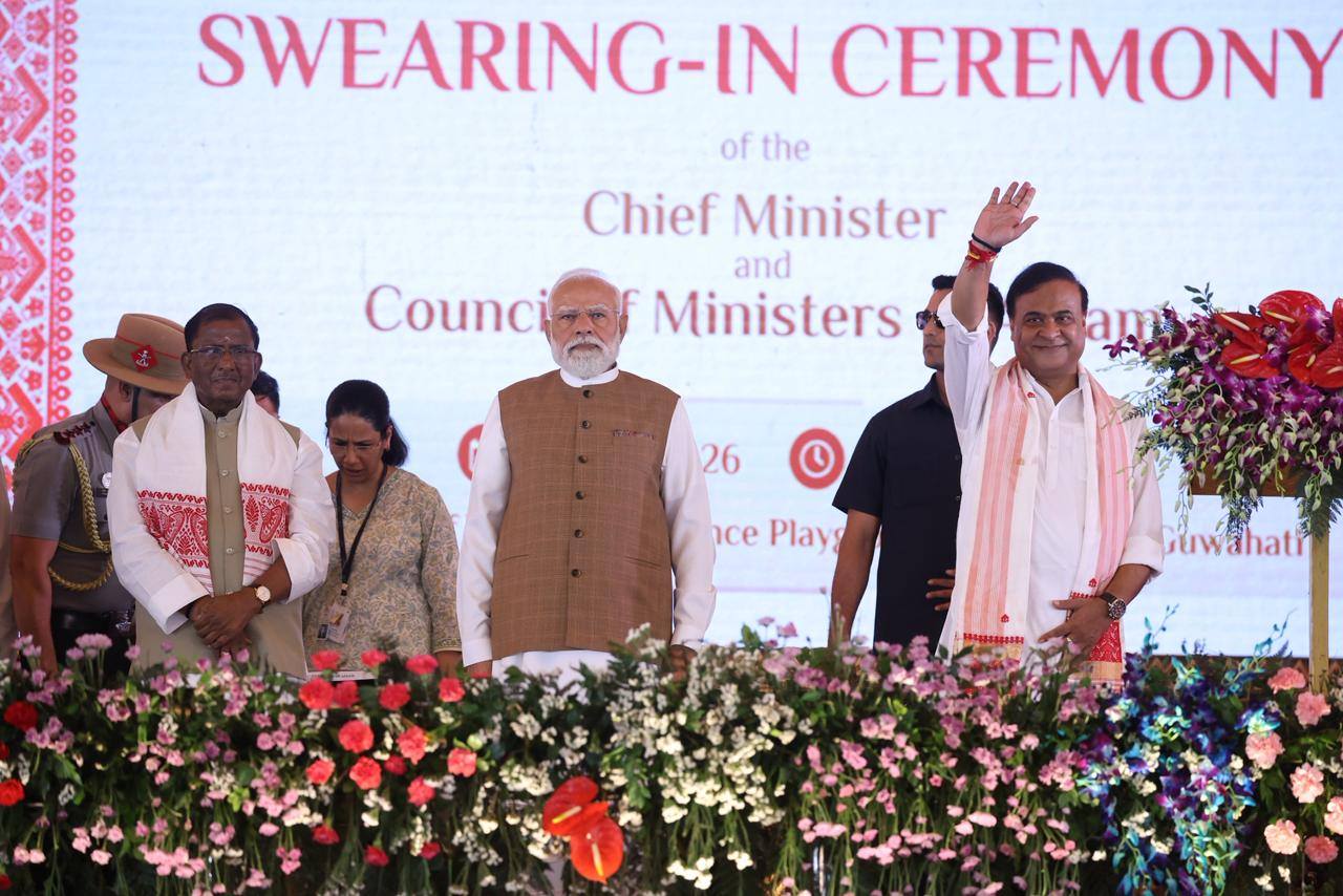 Himanta Biswa Sarma Scripted History: Takes Oath as Assam CM for Second Term